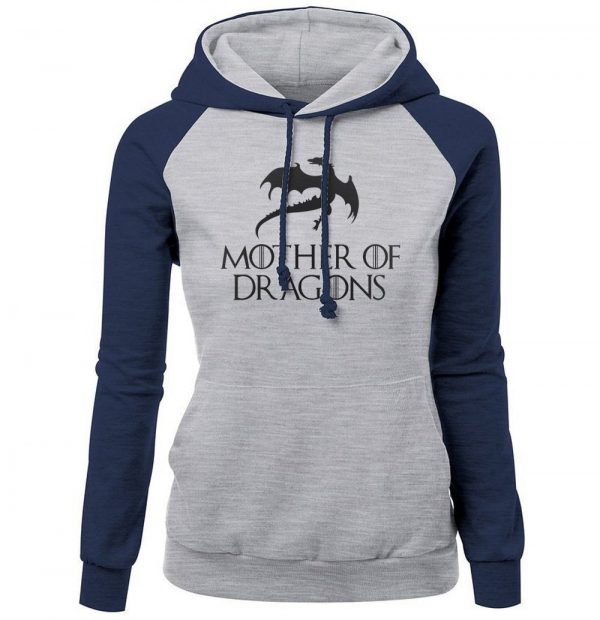 MOTHER OF DRAGONS Hoodies - MOTHER OF DRAGONS Hoodie Series Women Hoodie Super Cute Fleece Hoodie
