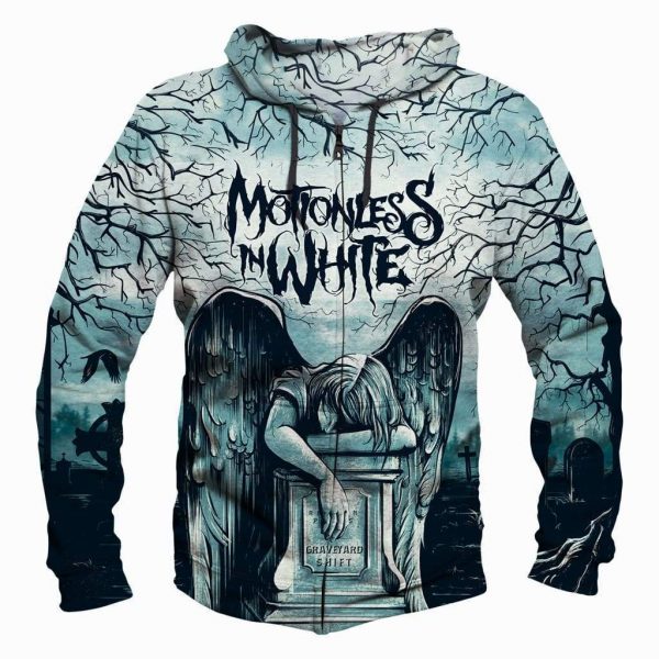 Motionless In White Hoodies - Pullover Blue Hoodie