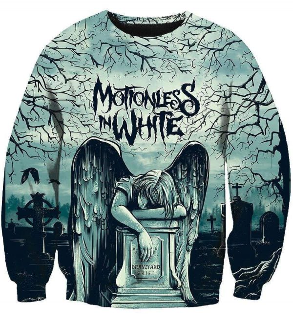 Motionless In White Hoodies - Pullover Blue Hoodie