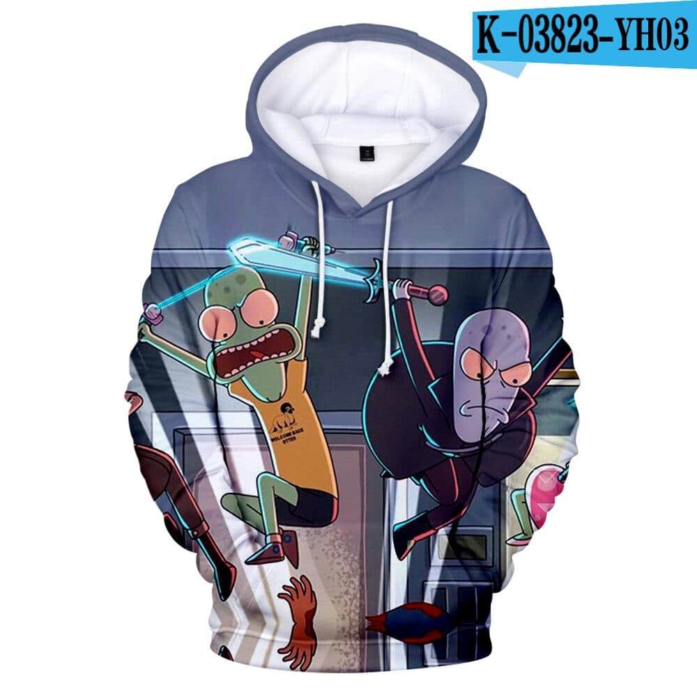 Movie Solar Opposites Season 3D Hoodies Pullover