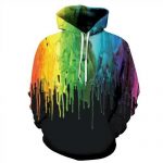 Multi-Colour Paint Hoodie