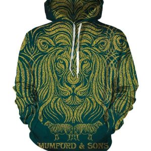 Mumford & Sons Hoodies - Pullover Green Hoodie