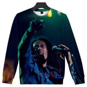 Music Hip Hop Pullovers - 3D Printed Bob Marley Sweatshirts