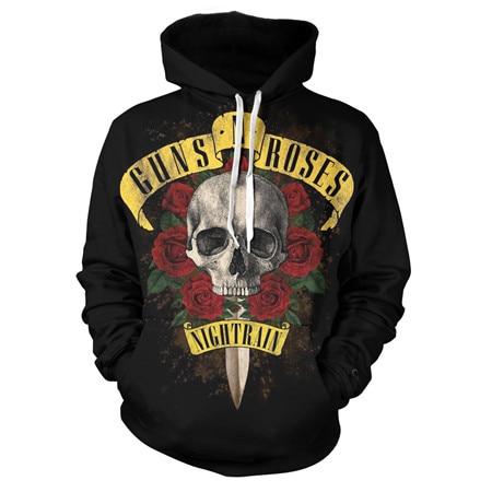 Music Hoodies—— Guns N' Roses Unisex 3D Print “Nightrain” Hoodies
