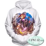 My Hero Academia Hoodies - Super Cute Gravity Girl Uraraka Action Pullover Hoodie