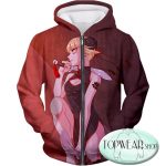 My Hero Academia Hoodies - Transforming Villain Himiko Toga  Pullover Hoodie