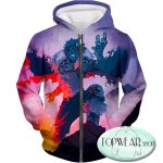 My Hero Academia Hoodies - Ultimate Bakugo Katsuki Fan Art Zip Up Hoodie