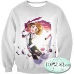 My Hero Academia Hoodies - Zero Gravity Ochaco Uraraka Fan Pullover Hoodie