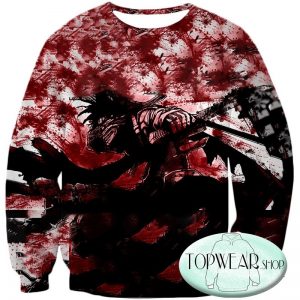 My Hero Academia Sweatshirts - Hero Killer Stain Action Sweatshirt