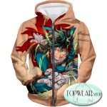 My Hero Academia Sweatshirts -  Incredible One for All Successor Izuki Midoriya Ultimate Heroe Sweatshirt