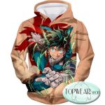 My Hero Academia Sweatshirts -  Incredible One for All Successor Izuki Midoriya Ultimate Heroe Sweatshirt
