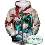 My Hero Academia Sweatshirts - One for All Hero Academia Deku Sweatshirt