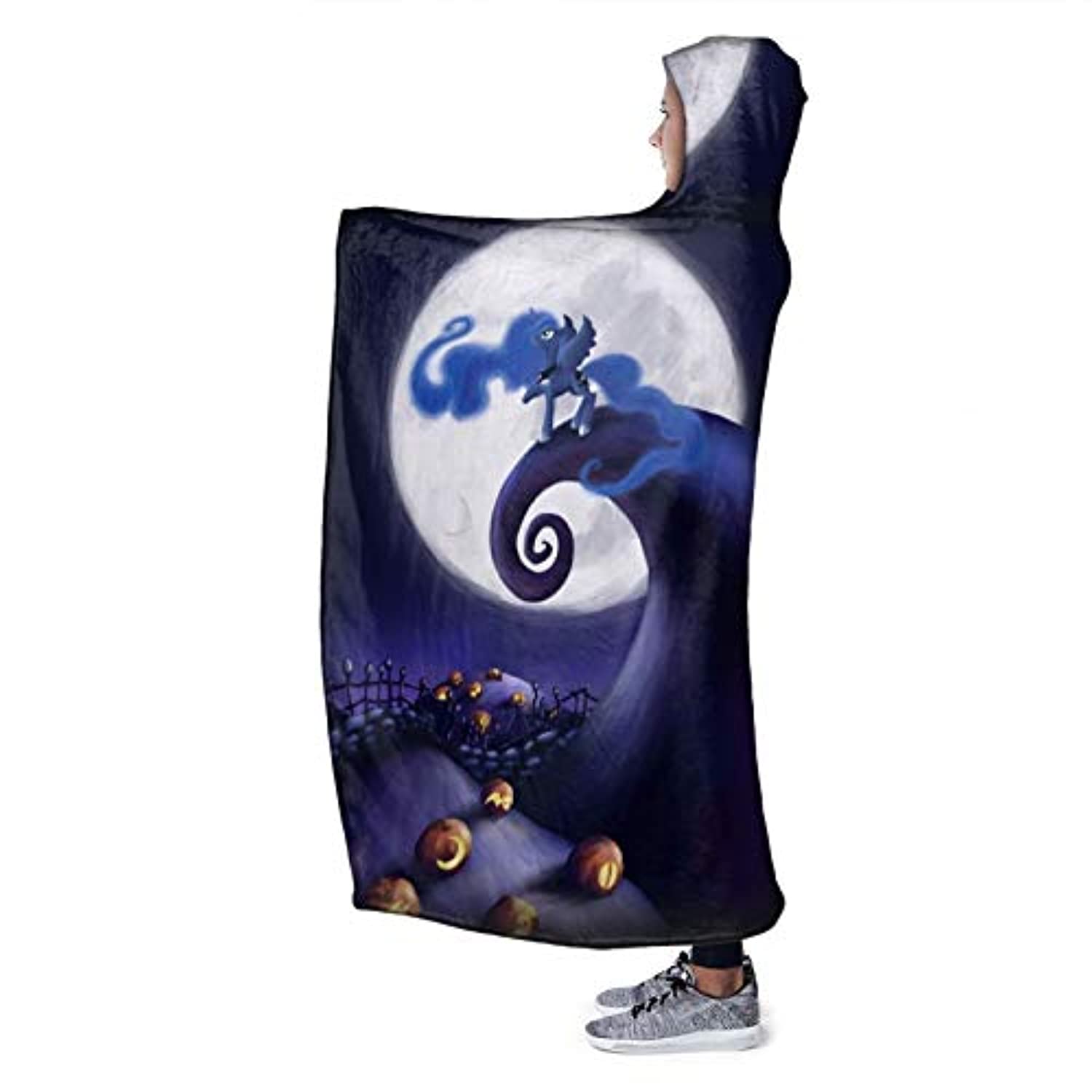How to Train Your Dragon Printed Hooded Blanket For Adults Kid WarmThrow Blanket 