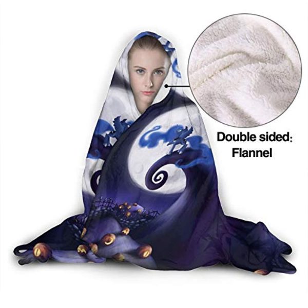 My Little Pony Hooded Blanket - 3D Print Fleece Wearable Hooded Blanket for Kids Teens Adults