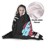 My Little Pony Hooded Blanket - 3D Print Fleece Wearable Hooded Blanket for Kids Teens Adults
