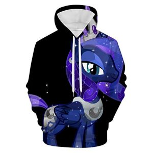My Little Pony Hoodies - Princess Luna Unisex 3D Print Casual Pullover Sweater