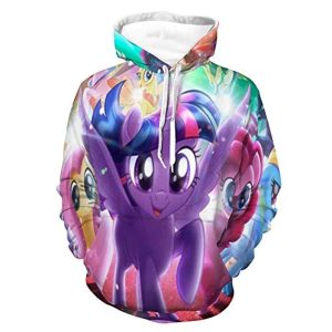My Little Pony Hoodies - Twilight Sparkle Unisex 3D Print Casual Pullover Sweater