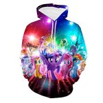 My Little Pony Hoodies - Unisex 3D Print Casual Pullover Sweater