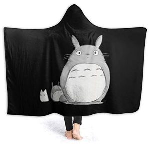 My Neighbor Totoro Hooded Blanket - Wearable 3D Hooded Fleece Blanket