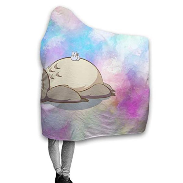 My Neighbor Totoro Hooded Blanket - Wearable 3D Hooded Fleece Blanket