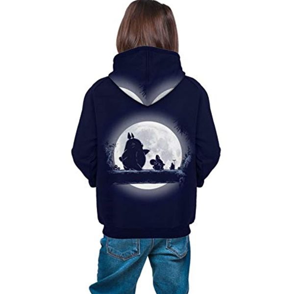 My Neighbor Totoro Hoodies - Teens Unisex 3D Hooded Sweatshirt