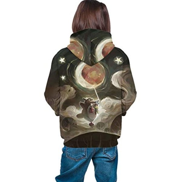 My Neighbor Totoro Hoodies - Teens Unisex 3D Hooded Sweatshirt