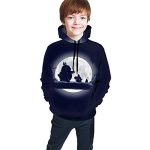 My Neighbor Totoro Hoodies - Teens Unisex 3D Hooded Sweatshirt