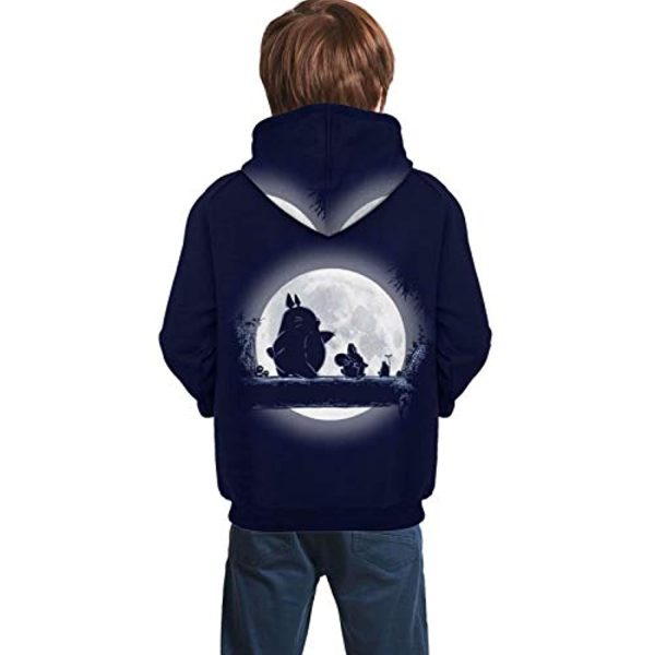 My Neighbor Totoro Hoodies - Teens Unisex 3D Hooded Sweatshirt
