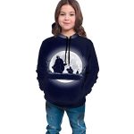 My Neighbor Totoro Hoodies - Teens Unisex 3D Hooded Sweatshirt