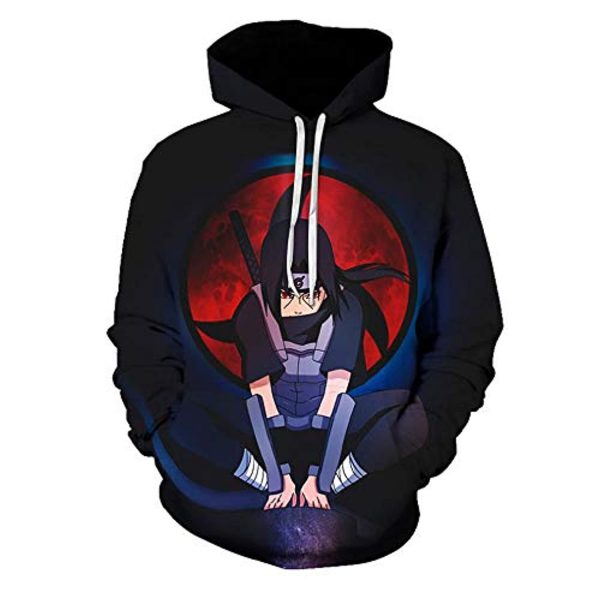 Naruto Anime Character Hoodie Pullover Hoodie