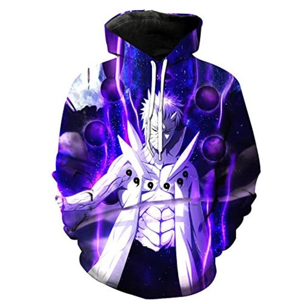 Naruto Anime Character Hoodie Pullover Hoodie