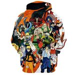 Naruto Anime Hoodies 3D Print Pullover Hoodie