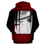 Naruto Anime Hoodies Uchiha Sasuke 3D Print Pullover Hoodie