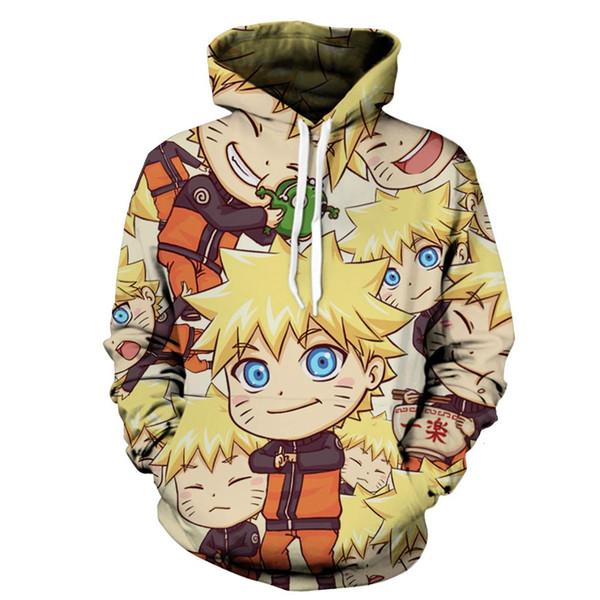 Naruto Casual Hoodie Anime - 3D Sweatshirt