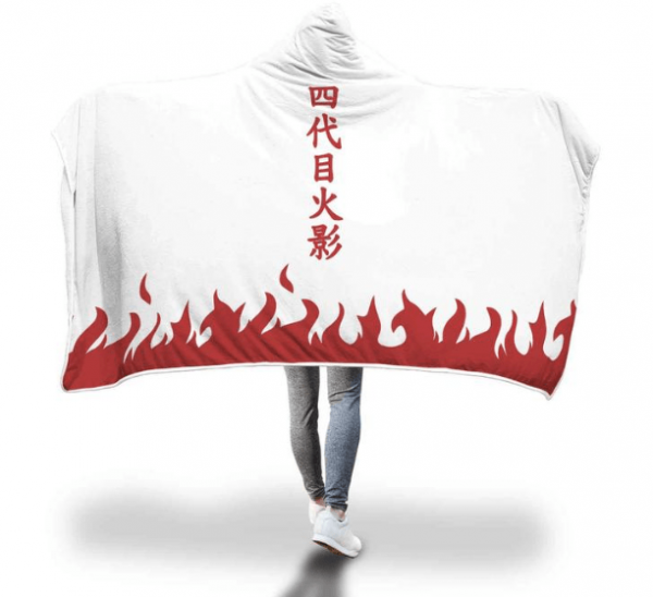 Naruto Hooded Blankets - Naruto Fourth Hokage Hooded Blanket