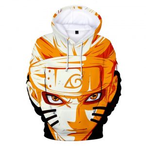 Naruto Hoodies - Naruto Anime Series Naruto Uzumaki Yellow Hoodie