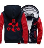 Naruto Jackets - Solid Color Naruto Anime Series Naruto Sign Super Cool Fleece Jacket