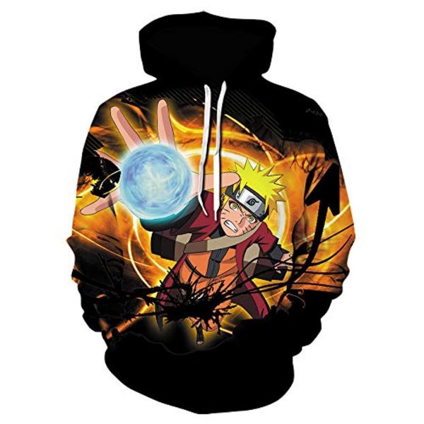 Naruto Uzumaki Naruto 3D Print Pullover Hoodie