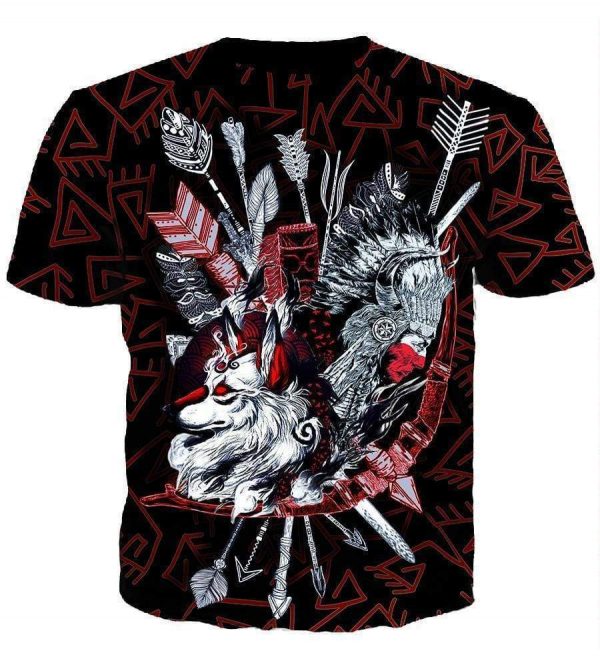 Native american Indians Hoodies - Pullover Black Hoodie