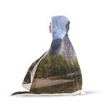 Natural Landscapes Hooded Blanket - Yosemite Half Dome Blanket