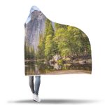 Natural Landscapes Hooded Blanket - Yosemite Half Dome Blanket