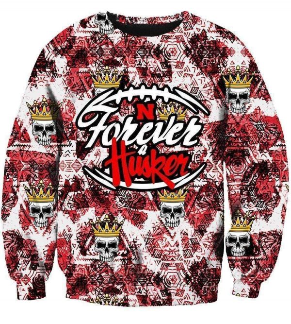 Nebraska Cornhuskers Hoodies - Pullover Red Hoodie