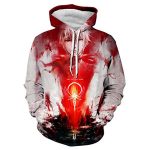 Neon Genesis Evangelion Hoodies - EVA 3D Print Cosplay Hoodie Sweatshirt with Front Pocket