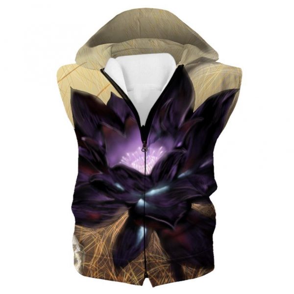 Nicol Bolas Lotus Card Hoodies - Magic the Gathering Black Lotus Pullover Hoodie