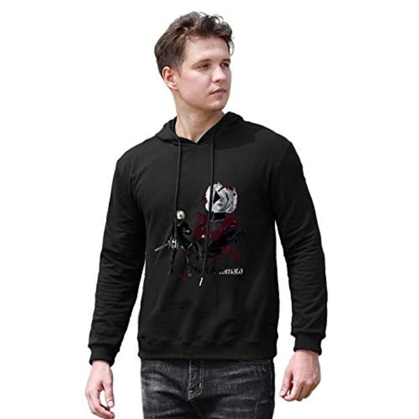 Nier Automata Hoodies - Black Pullover Hooded Sweater