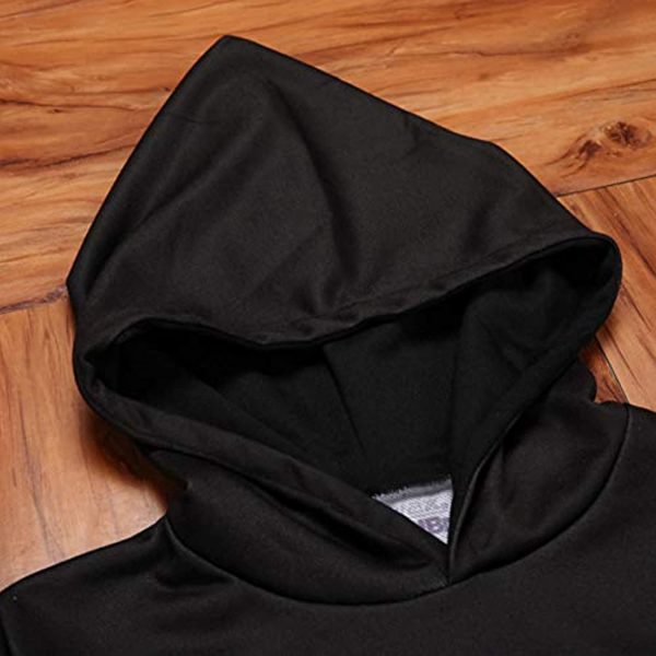 Nier Automata Hoodies - Black Pullover Hooded Sweater