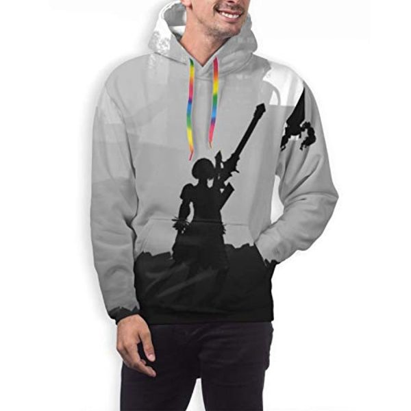 Nier Automata Hoodies - YoRHa No 2 Type B 2B 3D Print Pullover Hooded Sweater