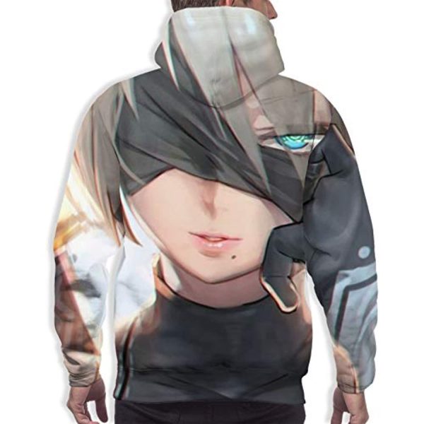 Nier Automata Hoodies - YoRHa No 2 Type B 2B 3D Print Pullover Hooded Sweater