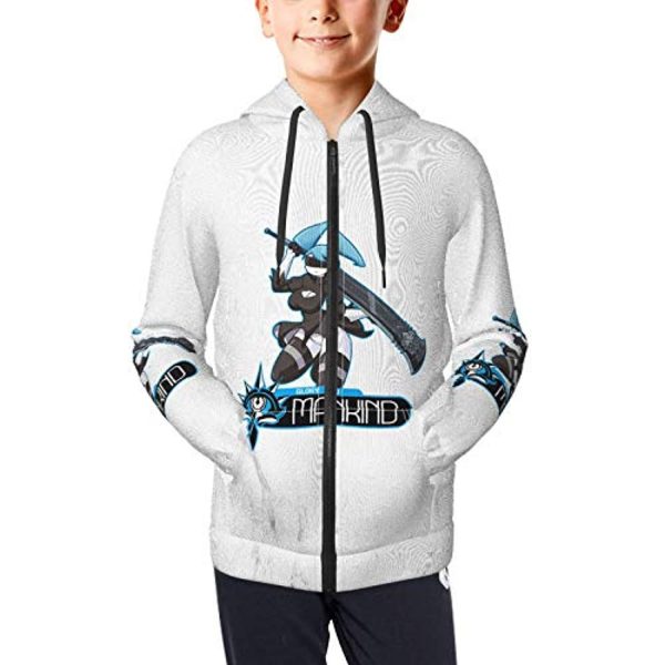 Nier Automata Hoodies - YoRHa No 2 Type B 2B 3D Print Zip Up Hooded Sweater for Teens