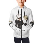 Nier Automata Hoodies - YoRHa No 2 Type B 2B 3D Print Zip Up Hooded Sweater for Teens